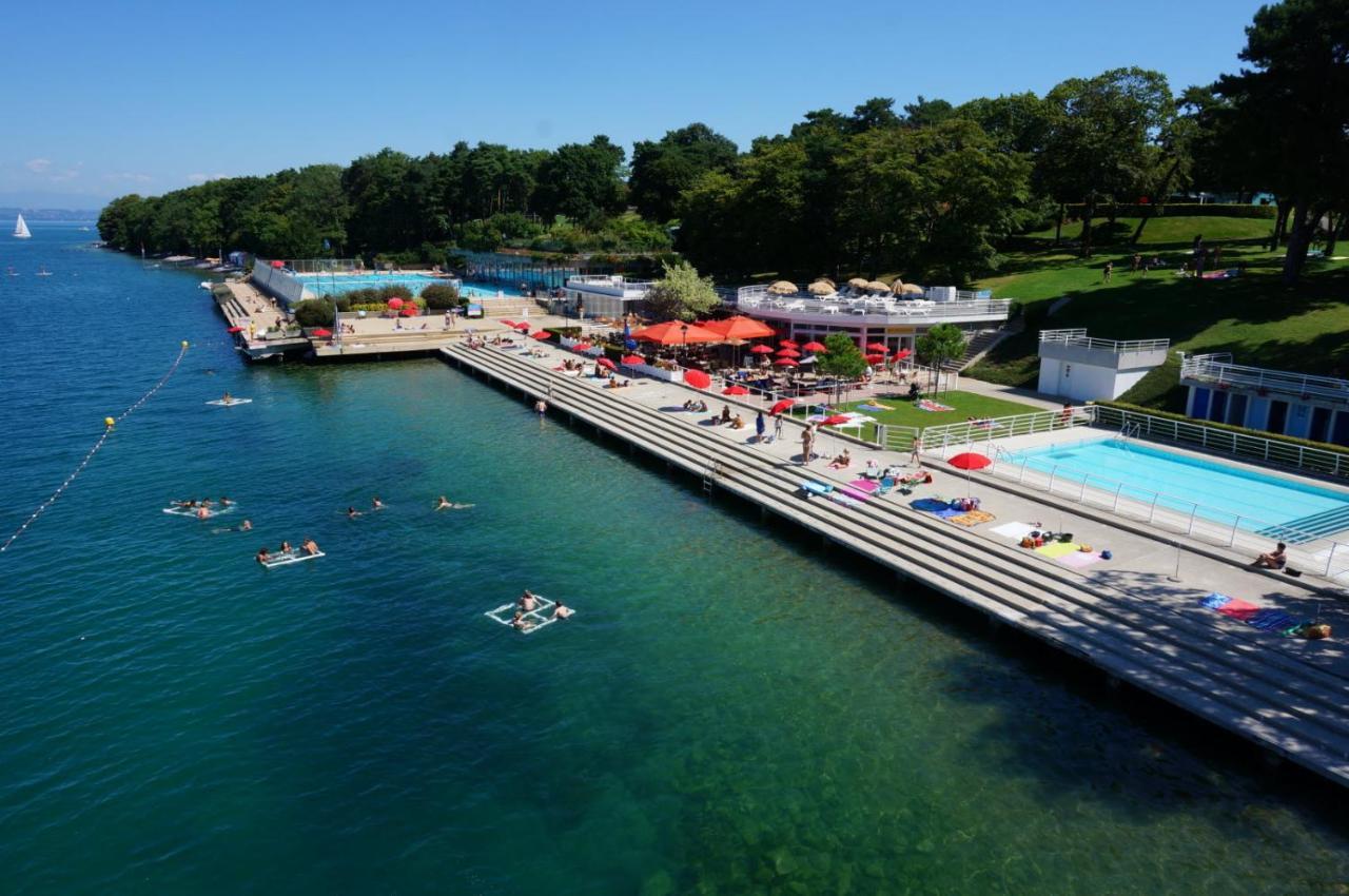 Leman Holidays - Le Chatelain Apartment Thonon-les-Bains Bagian luar foto